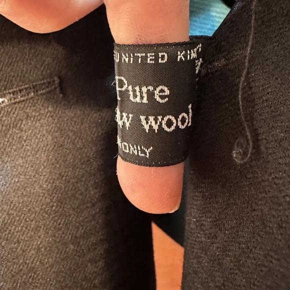 Stephen Marks London Women’s Black 100% Wool Lined Pockets Blazer Jacket Size 10 - Picture 8 of 9